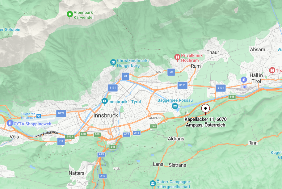 Kapelläcker 11, 6070 Ampass